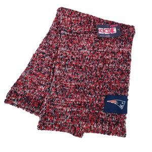 New England Patriots NFL Knit Infinity Scarf Multicolor Red White Blue Brand New